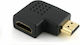 Μετατροπέας HDMI male σε HDMI female 1τμχ 23074