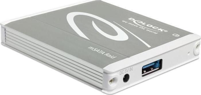 DeLock Θήκη για 2 Σκληρούς Δίσκους M.2 SATA III με σύνδεση USB3.1 σε