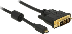 DeLock DVI-D De Sex Masculin - Micro HDMI De Sex Masculin 83585