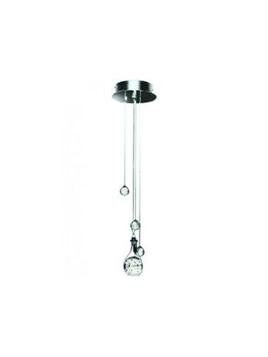 Aca Pendant Light Single-Light for Socket G4 Silver