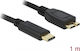 DeLock DeLock USB Typ-C Kabel männlich - micro USB-B Schwarz 1m 83677