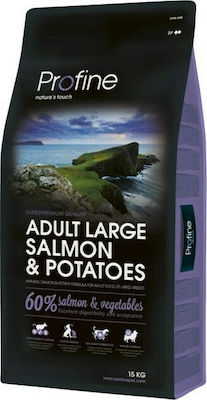 Profine Adult Large 15kg Dry Food for Adult Dogs of Large Breeds with Salmon