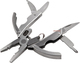 True Utility Scarab Multi-tool Silver Total Length 8.8pcs with Blade made of Stainless Steel in Sheath