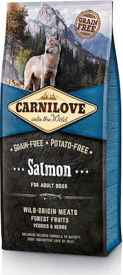 Carnilove Salmon Adult 1.5kg Ξηρά Τροφή χωρίς Σιτηρά για Ενήλικους Σκύλους με Σολομό