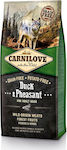 Carnilove Duck & Pheasant Adult 12kg Dry Food Grain Free for Adult Dogs with Duck and Poultry