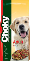 Choky Adult Mix Dry Dog Food for All Breeds with Chicken 20kg