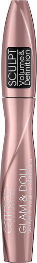 Catrice Cosmetics Glam & Doll Sculpt & Volume Mascara for volume & Curling 010 Black 9.5ml