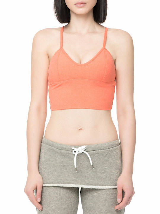 BodyTalk 171-905324 Women's Sports Bra without Padding Orange 171-905324-00359