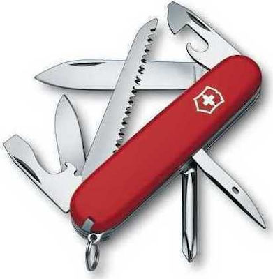 Victorinox Hiker Swiss Army Knife with Blade made of Stainless Steel