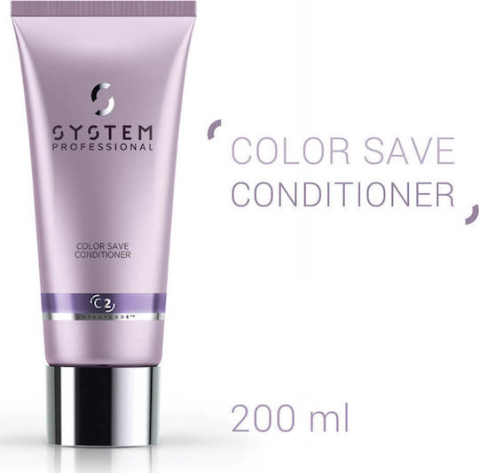 System Professional Fibra Color Save Conditioner Color Maintenance for Coloured Hair 200ml