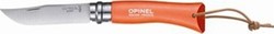 Opinel Baroudeur No 7 Taschenmesser Orange mit Klinge aus Rostfreier Stahl