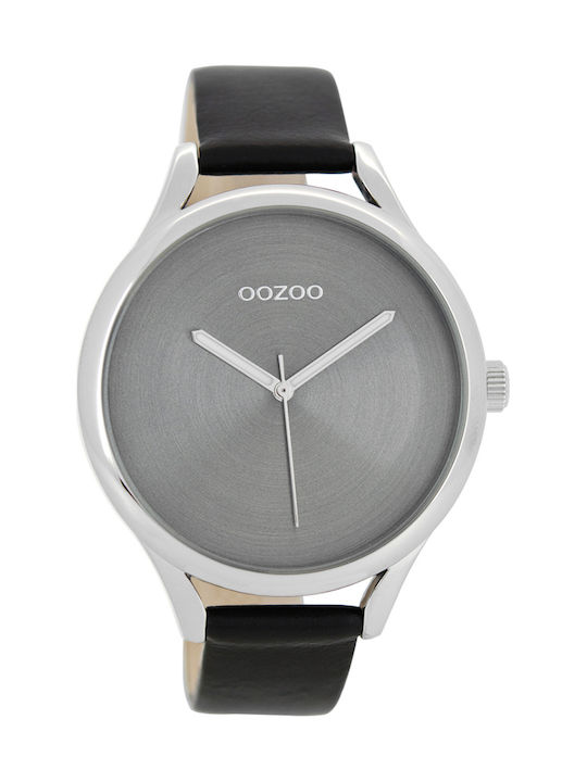 Oozoo Timepieces Uhr mit Schwarz Lederarmband