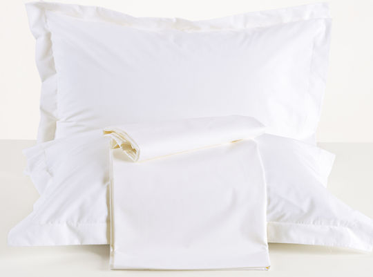 Kentia True Col Cearceafuri De Pat Super Dublu 240x270 Cm Alb