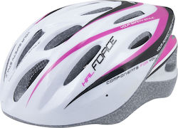 Force HAL Mountain Bicycle Helmet White