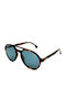 Carrera Pace Sonnenbrillen mit Braun Schildkröte Rahmen und Blau Linse