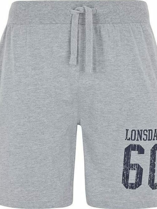 Lonsdale Dounreay Grey Men's Athletic Shorts Gray