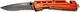 Neo Tools Pocket Knife with Locking Mechanism Orange with Sheath