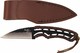 Fox Outdoor Büffel II Cuțit Negru în Husă Din Piele