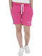 2nd Skin SSL352-3115 Pink Αθλητικό Γυναικείο Σορτς Ροζ