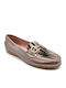 2264 Bronze Women's Moccasins in Gray Color