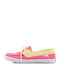 Chauffette Pink/ Yellow Women's Moccasins