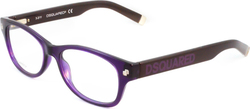 Dsquared2 Plastic Eyeglass Frame Purple