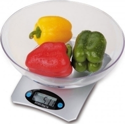 Omega OBSKWS Digitale Flache Küchenwaage bis 5kg