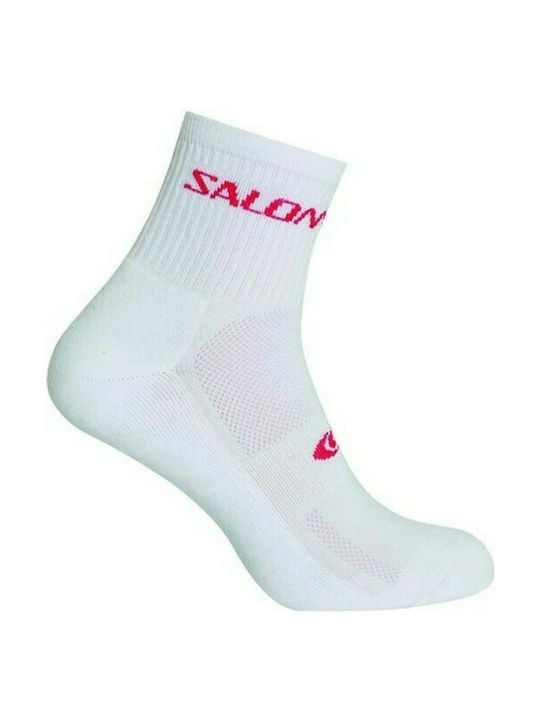 Salomon Active Trekking Κάλτσες Λευκές 2 Ζεύγη