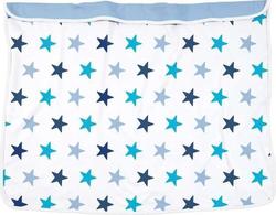 Dooky Stroller Blanket Stars Blue