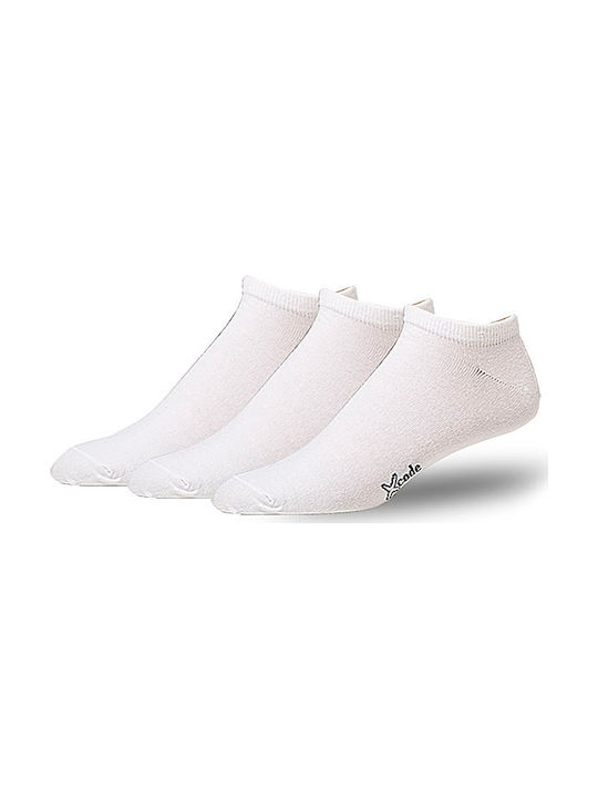 Xcode 04584 Αθλητικές Κάλτσες Λευκές 3 Ζεύγη