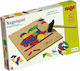 Haba Wooden Construction Toy Σύνθεση Καρφώματα Ποκ-Ποκ Kid 3++ years