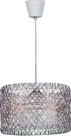 ARlight CL-1017 Hängelampe Silber mit Fassung E27 30x100x100cm.