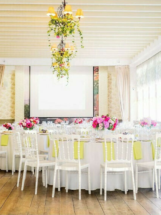 Catering-Stuhl Polypropylen Opera Glossy White ...