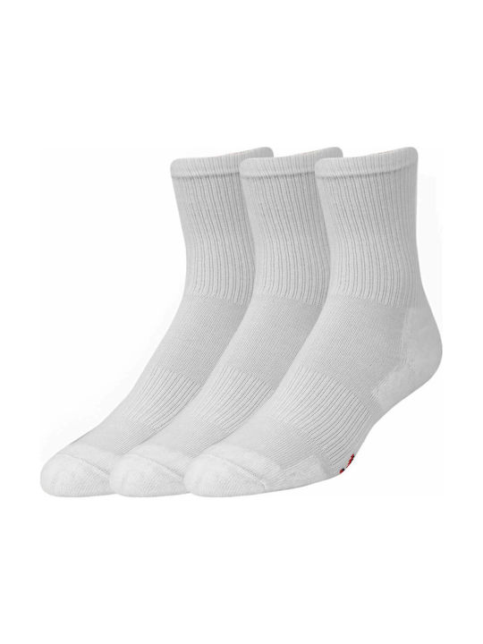 Xcode Κάλτσες για Τέννις Λευκές 3 Ζεύγη