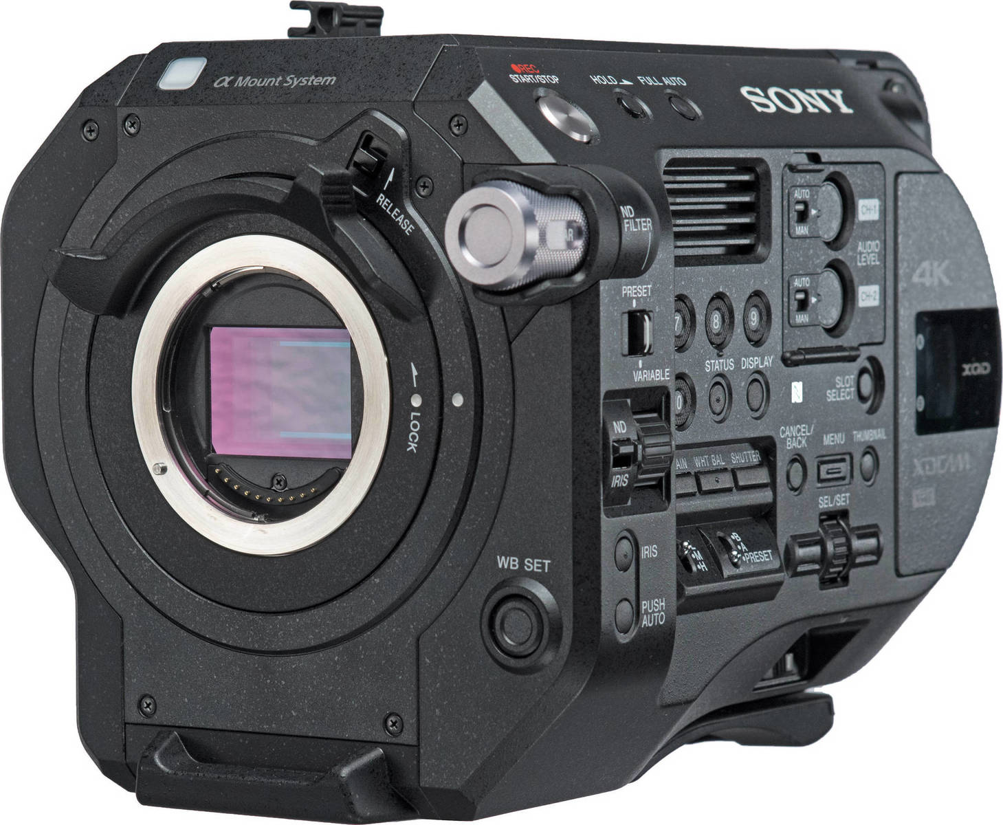 Sony Βιντεοκάμερα 4K DCI @ 60fps PXW-FS7M2 Αισθητήρας CMOS Αποθήκευση