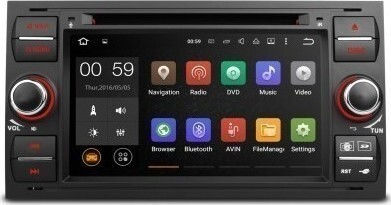 Xtrons Car Audio System for Ford Focus / Fiesta / Transit / Fusion / Galaxy 2005-2008 (Bluetooth/USB/WiFi/GPS)