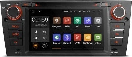 Xtrons Auto-Audiosystem für BMW Serie 3 (E90) / E91 / E92 2005-2012 (Bluetooth/USB/WiFi/GPS)