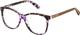 Max & Co Women's Acetate Brown Tortoise Prescription Eyeglass Frame