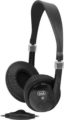 Trevi HTV 636 Wired On Ear Headphones TV Blacα