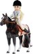 Lottie Pony Club Doll Set for 3+ years+ Years