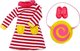 Lottie Raspberry Ripple Outfit Clothes for Dolls for 3++ Years