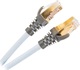 Supra S/FTP Cat.8 (40Gbps) Καλώδιο Δικτύου Ethernet 0.5m Λευκό