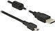 DeLock USB 2.0 Kabel USB-A-Stecker - Mini-USB-B-Stecker Schwarz 1.5m 84913