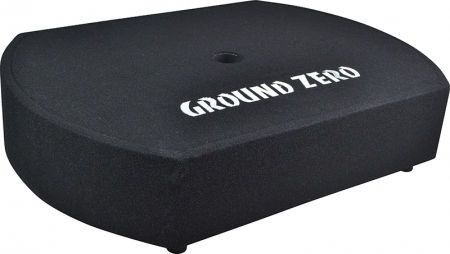 Ground Zero Self-amplified Car Audio Subwoofer 10" 150W RMS with Box