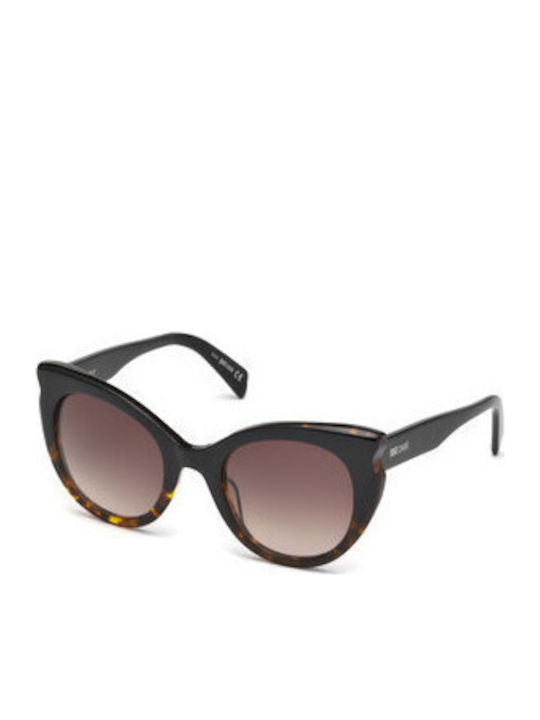 Just Cavalli Women's Sunglasses with Brown Tartaruga Plastic Frame JC786S 05F