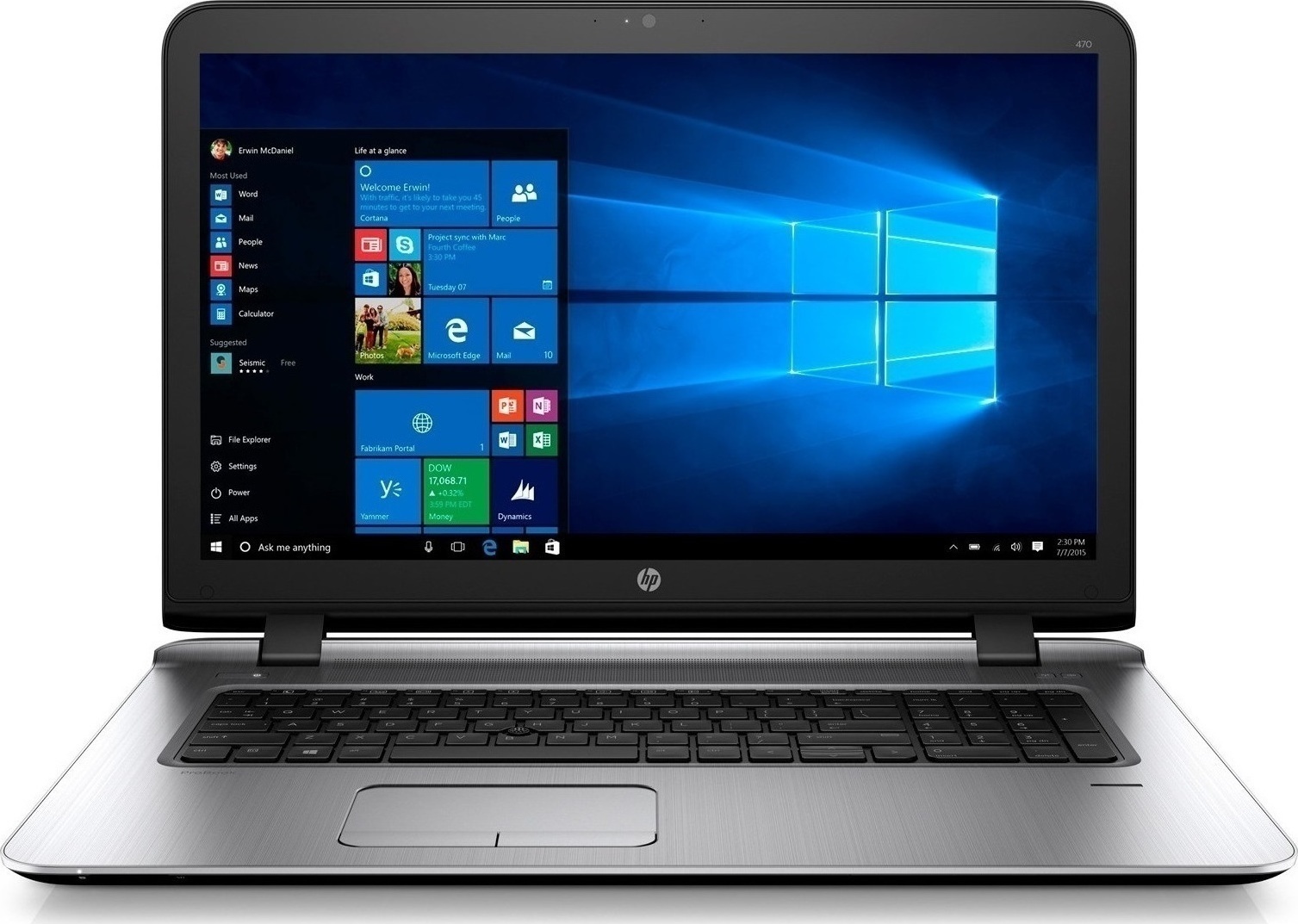 HP ProBook 470 G4 (i7-7500U/8GB/1TB/GeForce 930MX/FHD/W10) - Skroutz.gr
