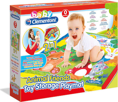 Baby Clementoni Covoraș de Activități Ζωάκια Φιλαράκια Multicolor pentru 0++ Luni 1000-