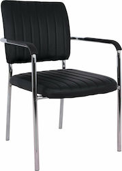 Sessel Questa mit Armlehnen Black 54x62x84cm 1Stück
