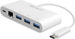 Macally UC3HUB3GBC USB-Hub mit 3 Anschlüssen (USB-C)
