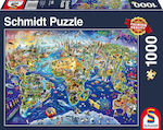 Discover the World Puzzle 2D 1000 Pieces